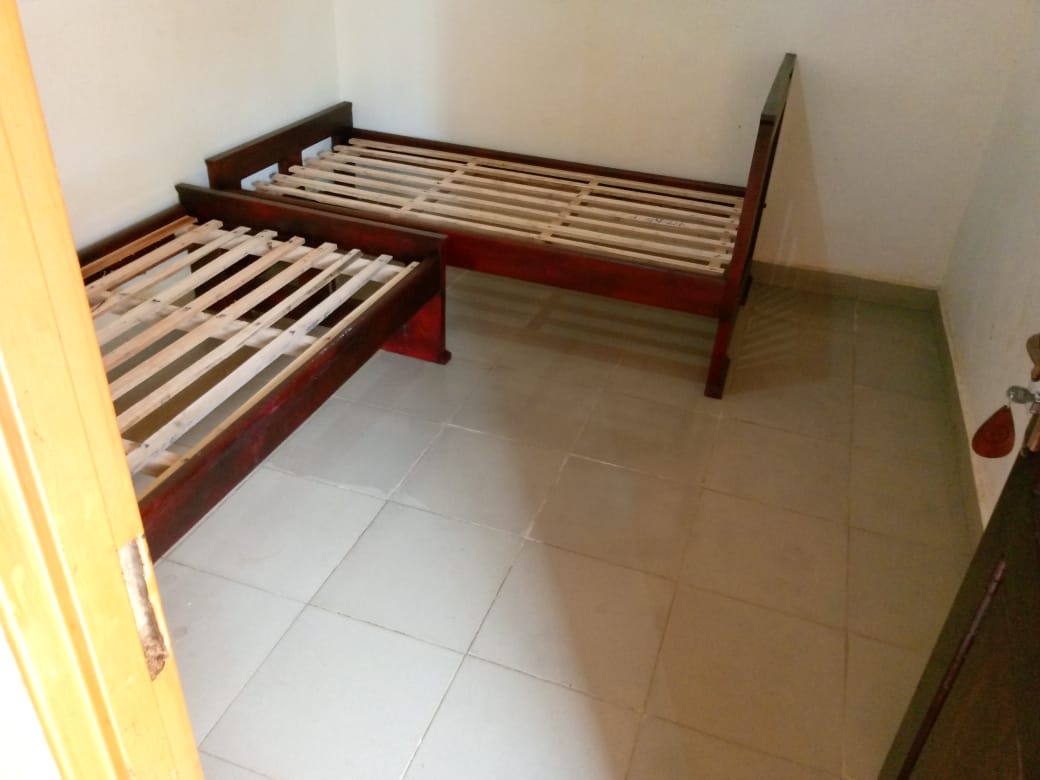 Shared accommodation with bunk beds