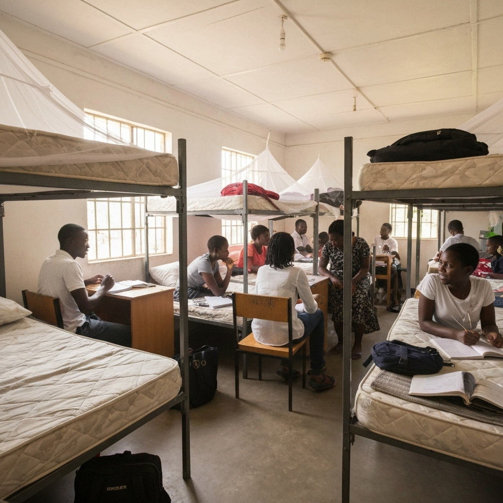 Self-contained accommodation for students
